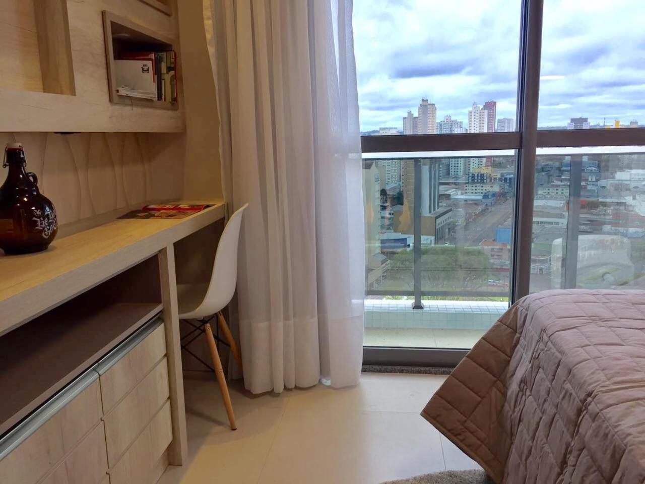 Estudio Moderno Com Linda Vista Para A Serra Apartamento Curitiba Exterior foto