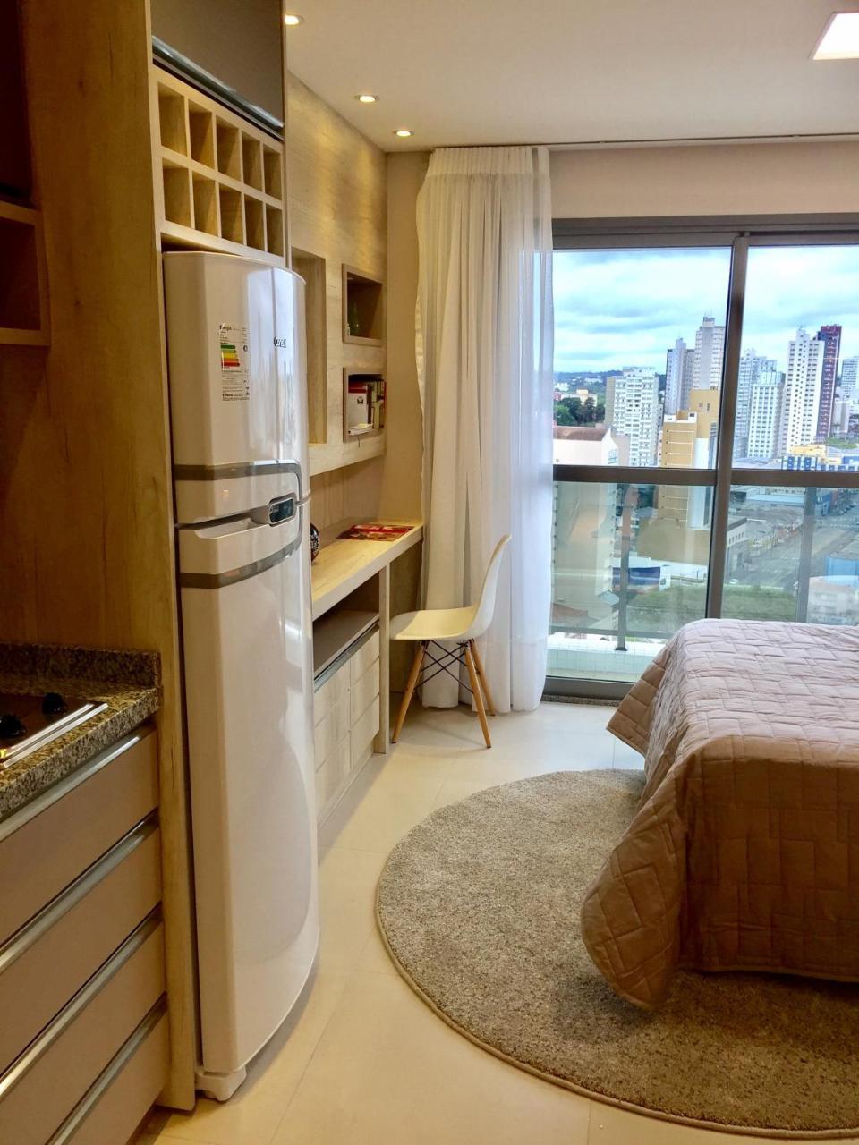 Estudio Moderno Com Linda Vista Para A Serra Apartamento Curitiba Exterior foto